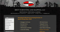 Desktop Screenshot of brittsurvey.com