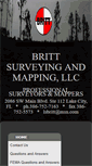 Mobile Screenshot of brittsurvey.com